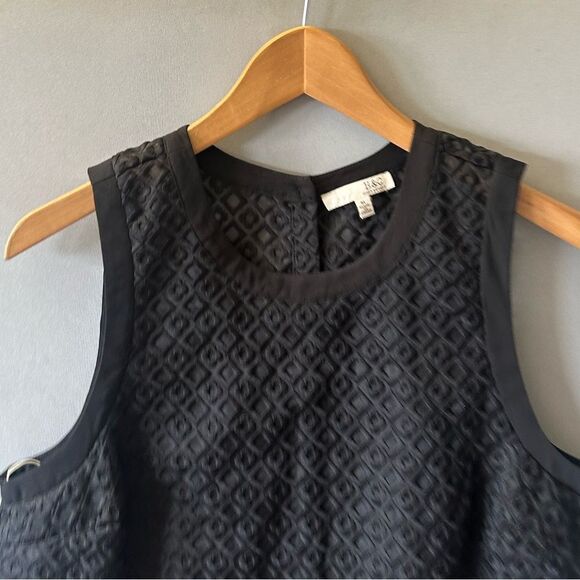 5 for $45 H&C Top Blouse Shirt Size M Lace Black - Picture 3 of 6